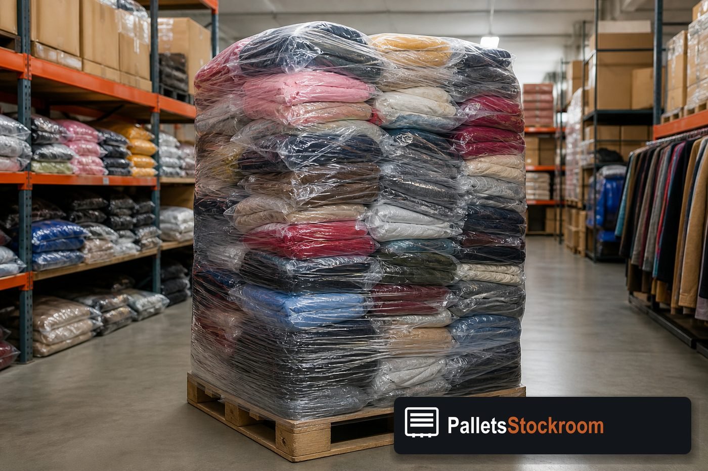 Wholesale clothing pallet category