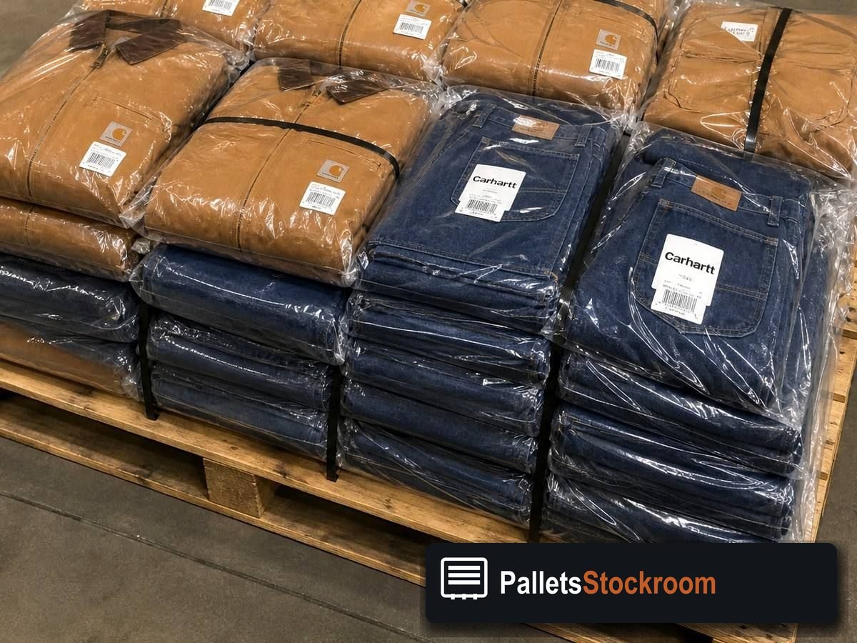Adidas Clothing Pallets — Second pallet angle