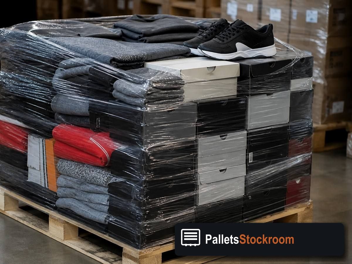 Adidas Clothing Pallets — Contents / packed goods detail