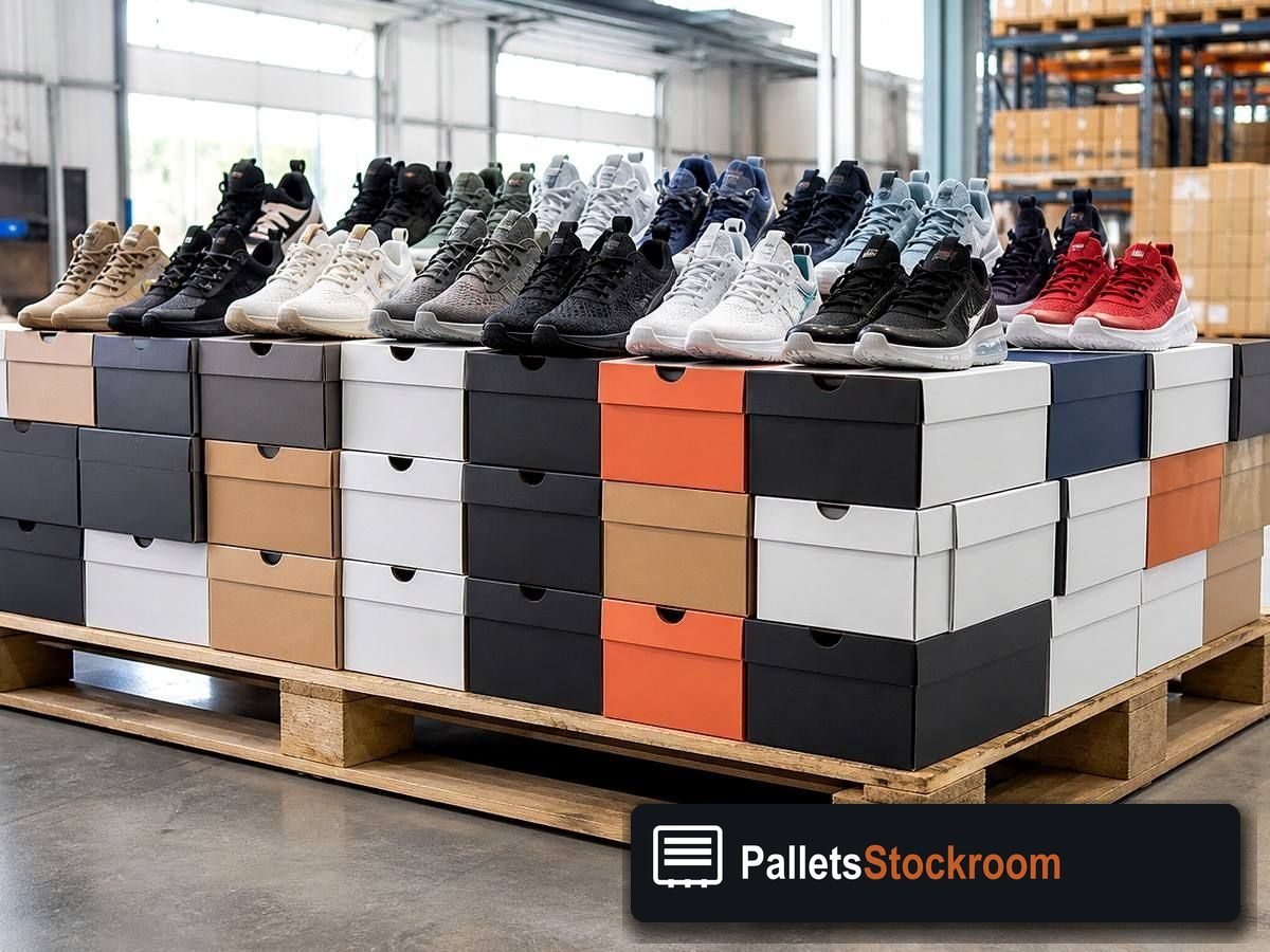 Adidas Shoe Pallets — Contents / packed goods detail