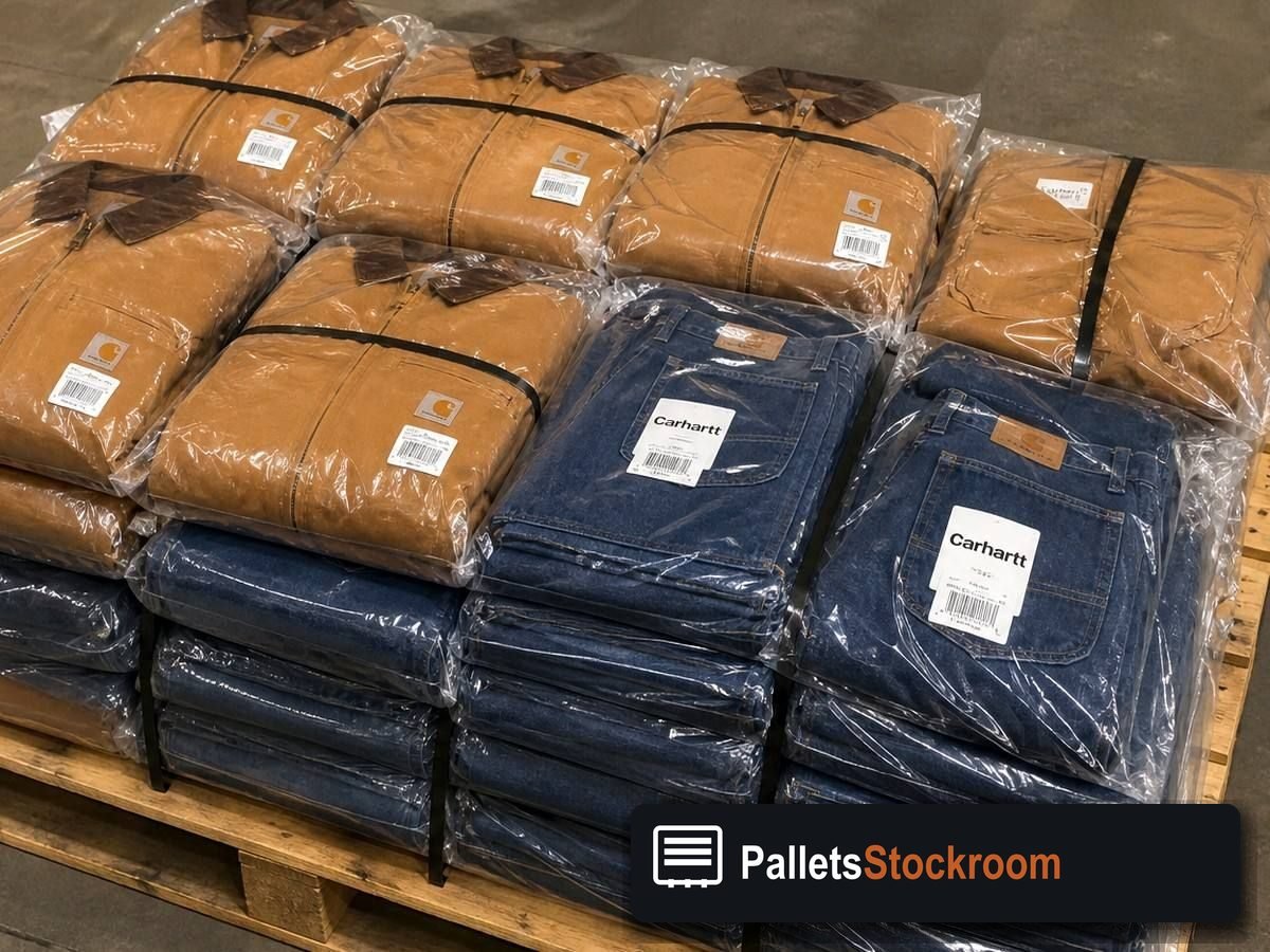Apparel Pallets — Second pallet angle