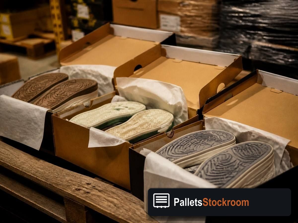 Boots Pallets — Warehouse / shipping context