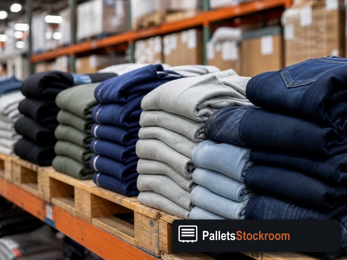 Clothing Liquidation Pallets — Contents / packed goods detail