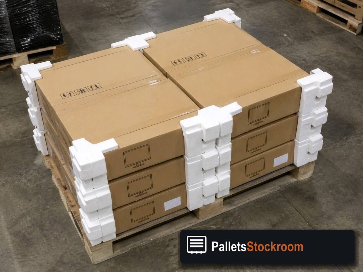 Computer Pallets — Warehouse / shipping context
