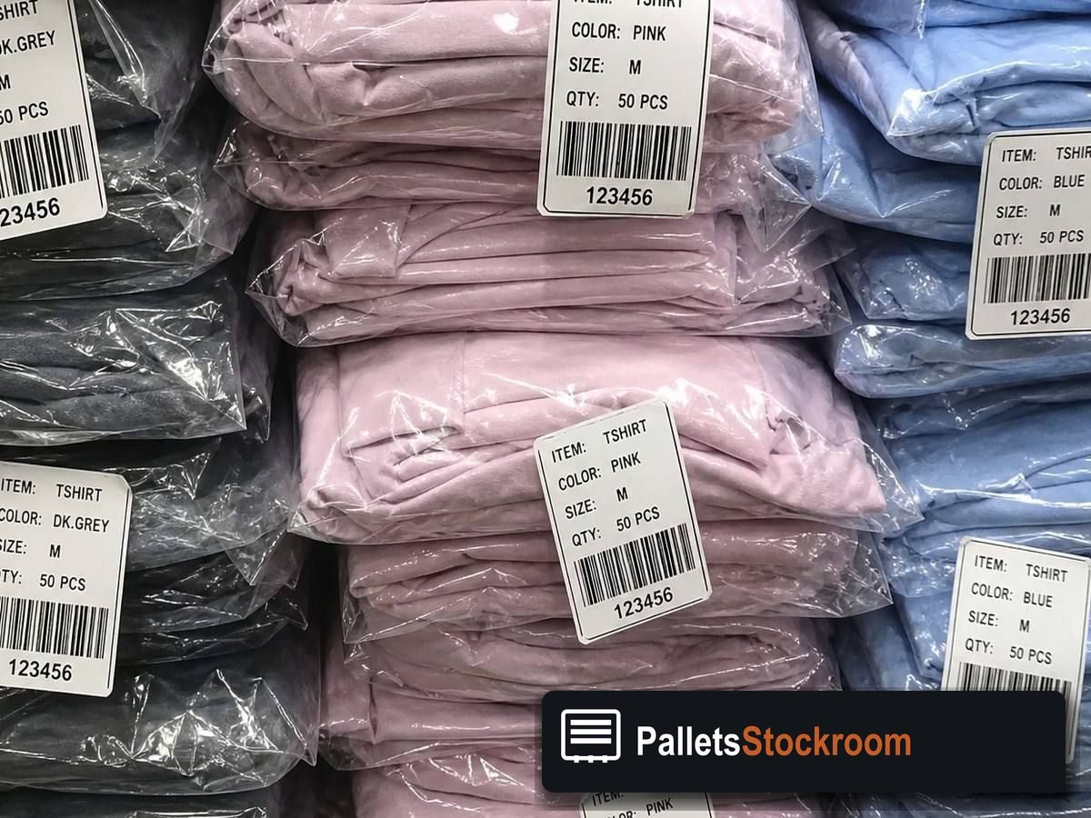 Converse Pallets — Pallet inventory close-up