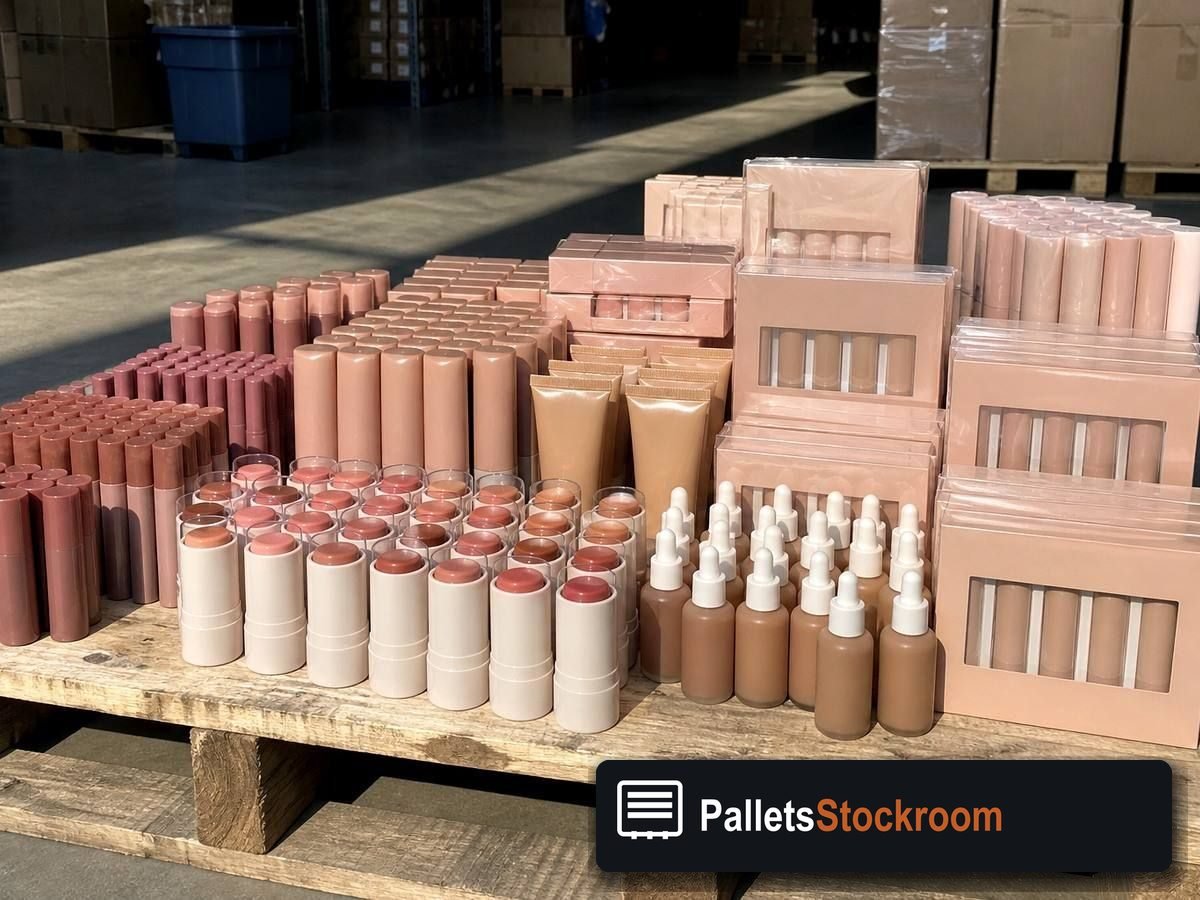 Cosmetics Pallets — Warehouse / shipping context
