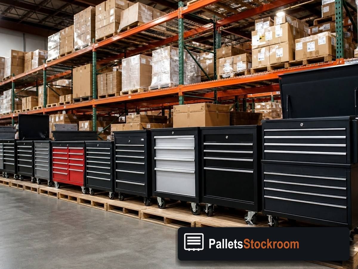 Craftsman Tool Pallets — Contents / packed goods detail