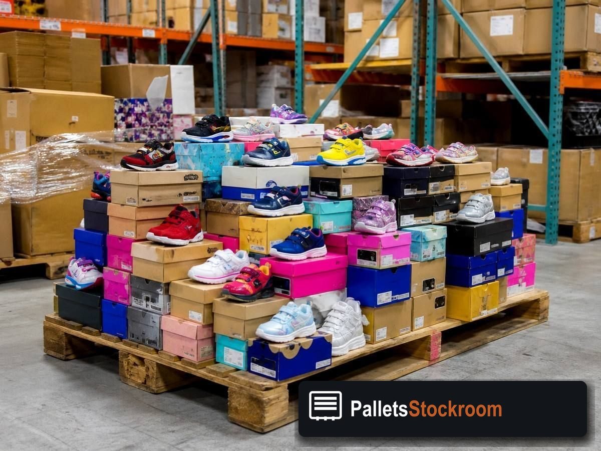 Crocs Pallets — Second pallet angle