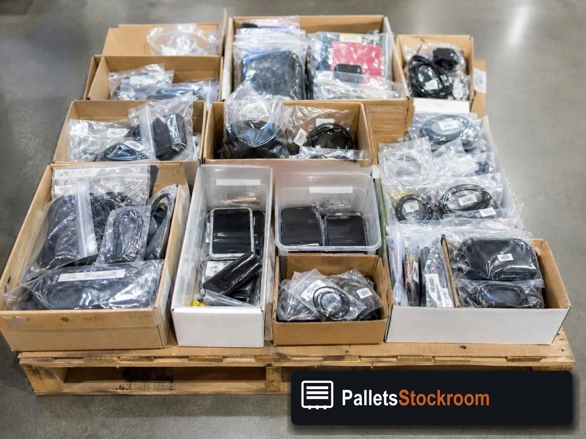 Customer Return Electronics Pallets — Warehouse / shipping context