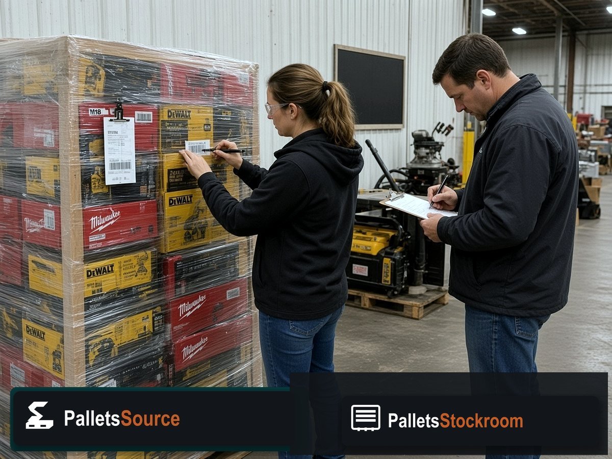 DeWalt Cordless Tool Pallets — Assorted units from the lot