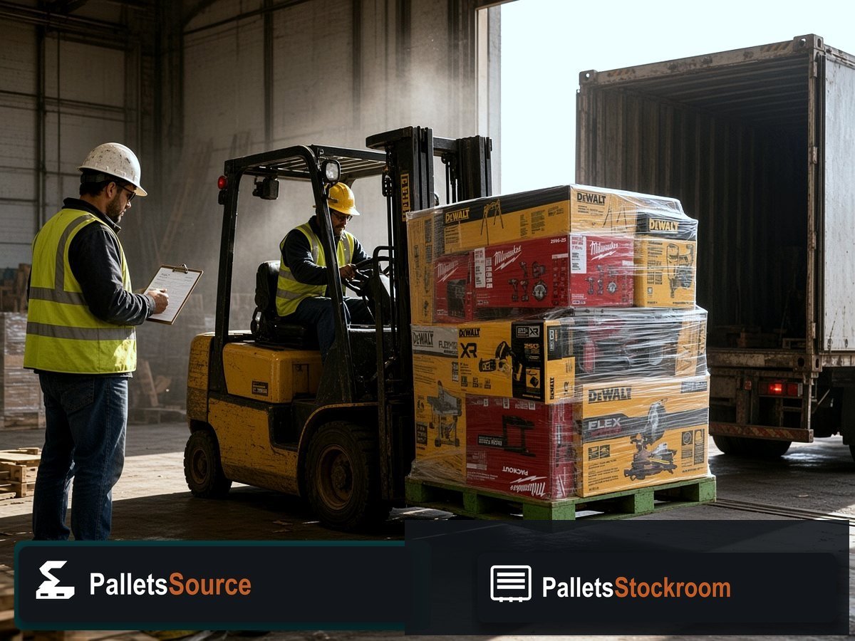 DeWalt Cordless Tool Pallets — More product detail from the assortment