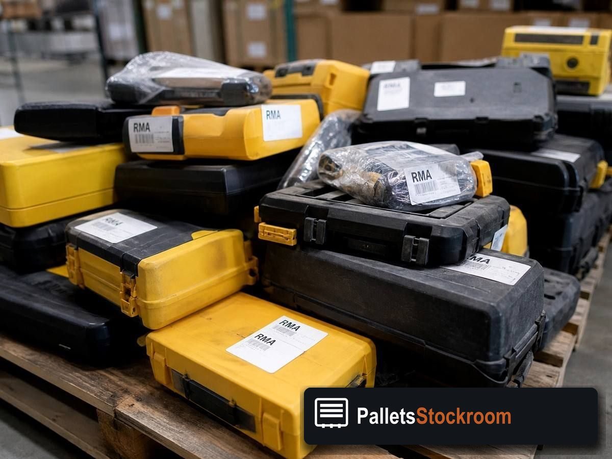 DeWalt Return Pallets — Second pallet angle