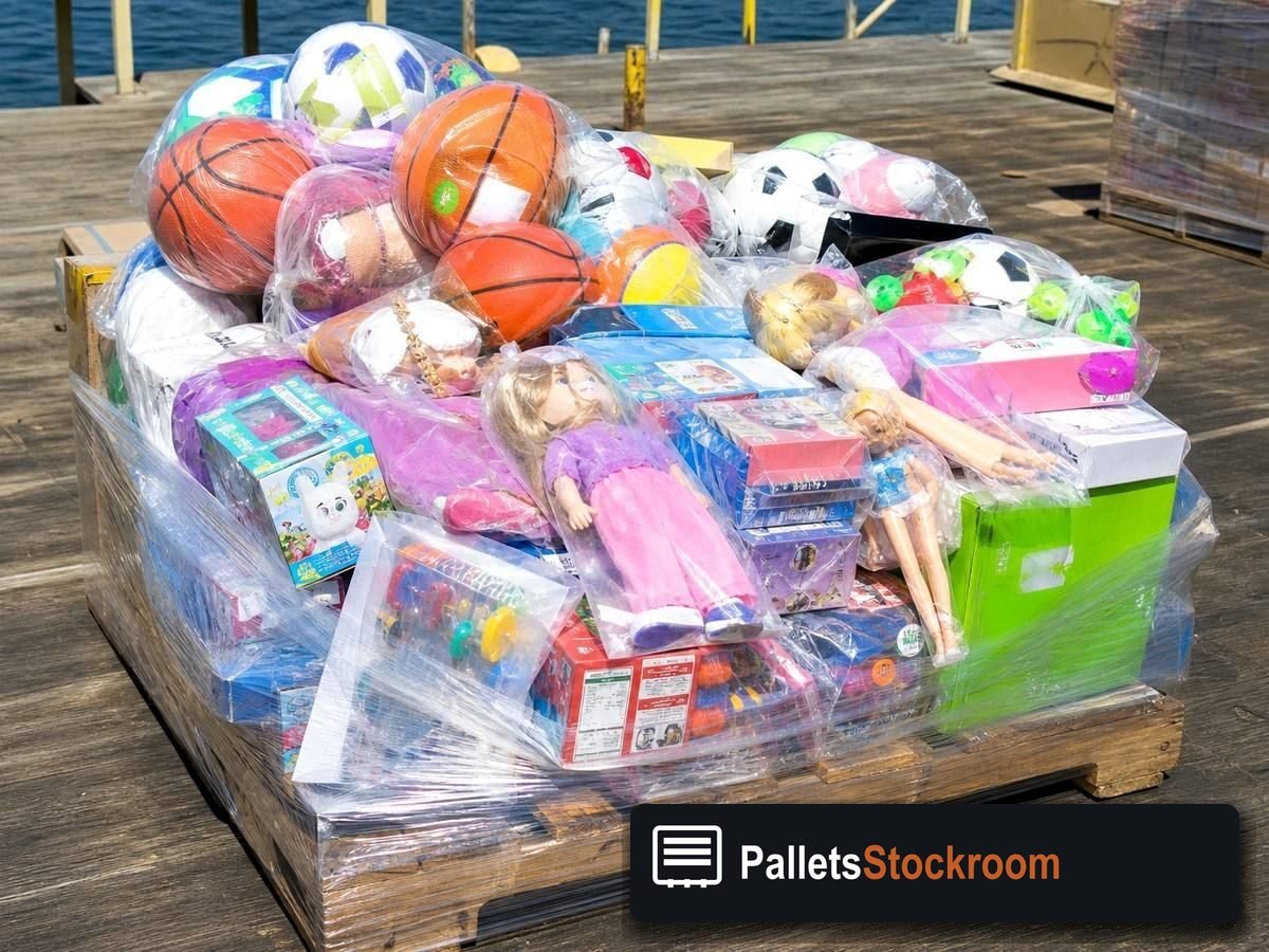 Disney Toy Pallets — Warehouse / shipping context