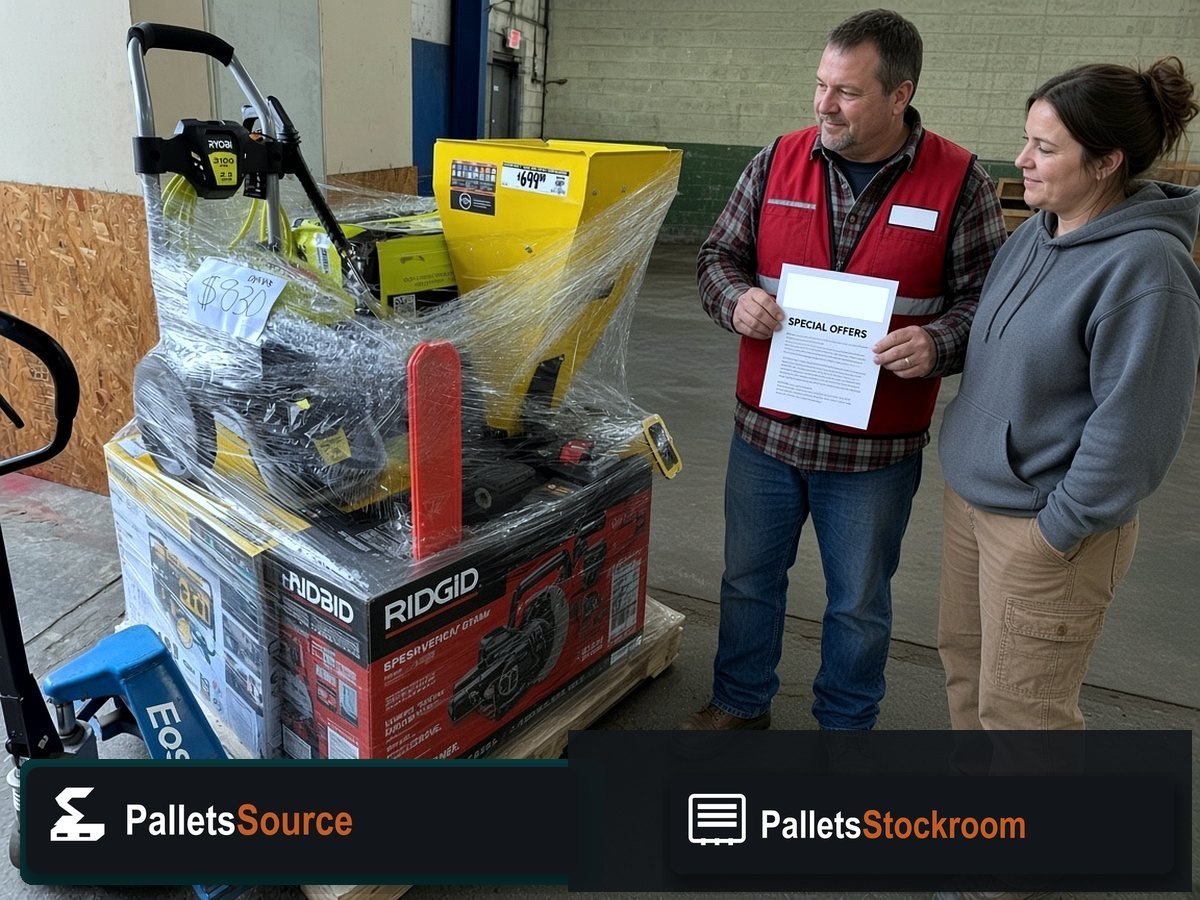 DIY Home Improvement Tool Pallets — Assorted units from the lot