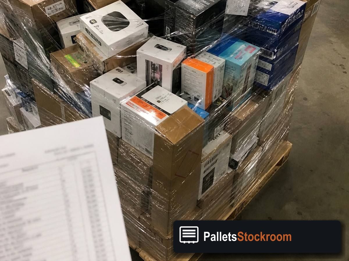 Electronics Liquidation Pallets — Contents / packed goods detail