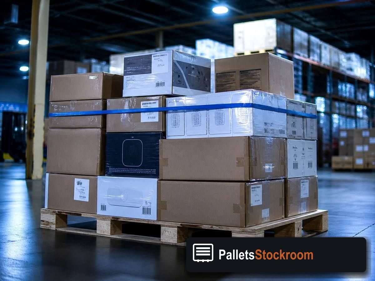 Electronics Pallets — Second pallet angle