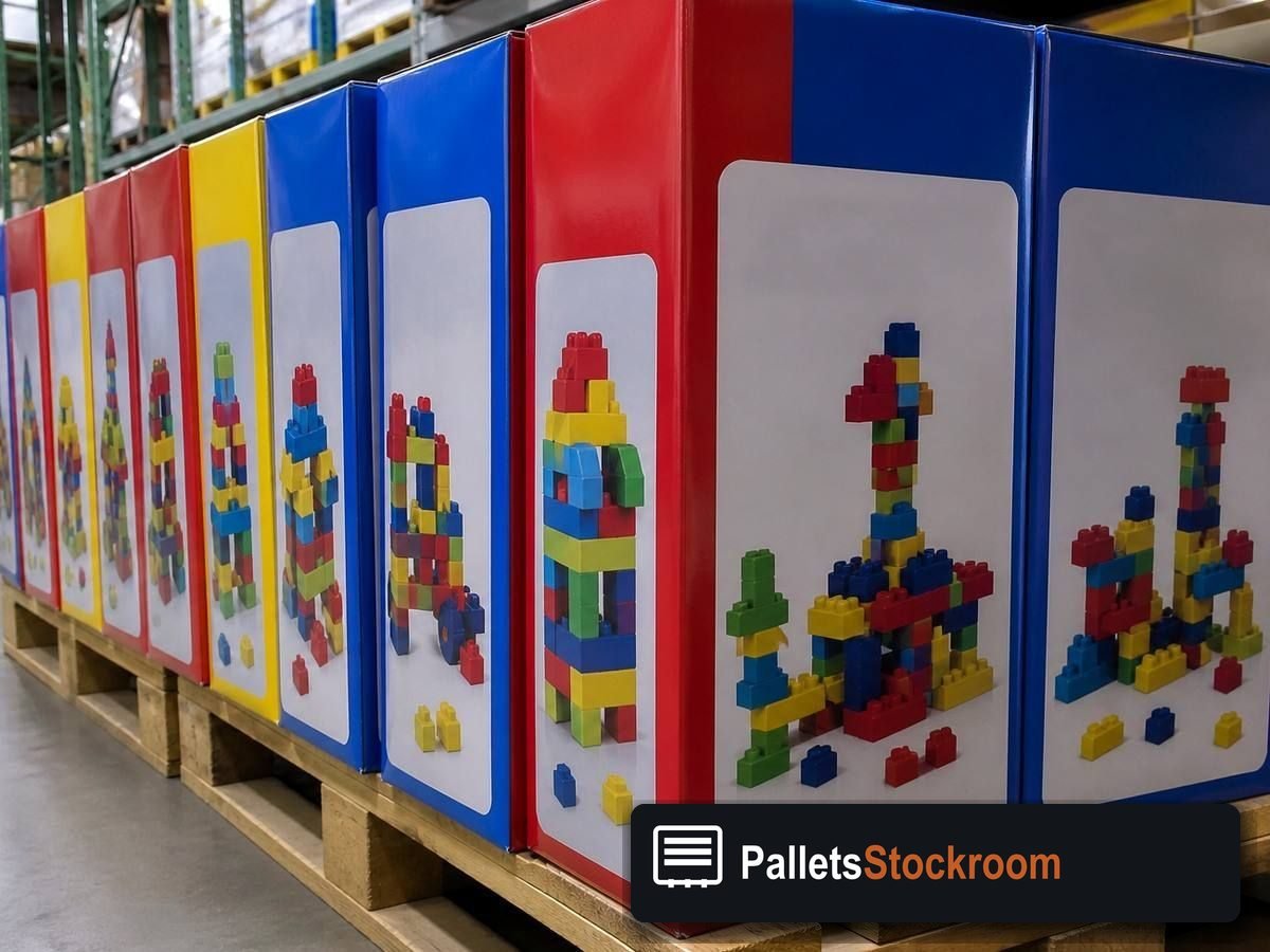 Fisher-Price Pallets — Contents / packed goods detail