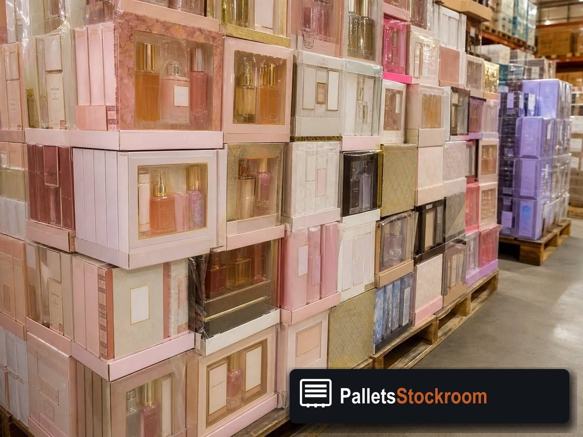 Fragrance Pallets — Full pallet view