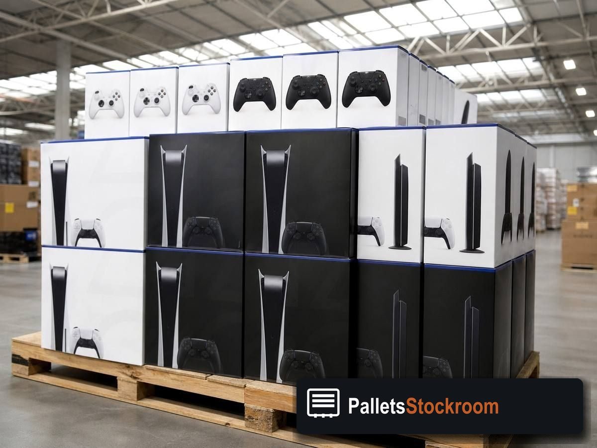 Gaming Electronics Pallets — Second pallet angle