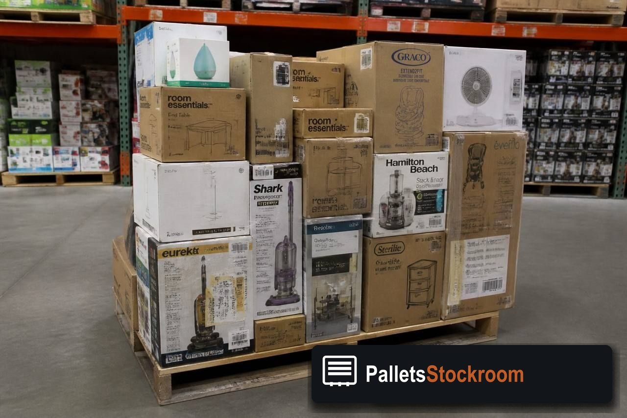 General Merchandise Pallets — Second pallet angle