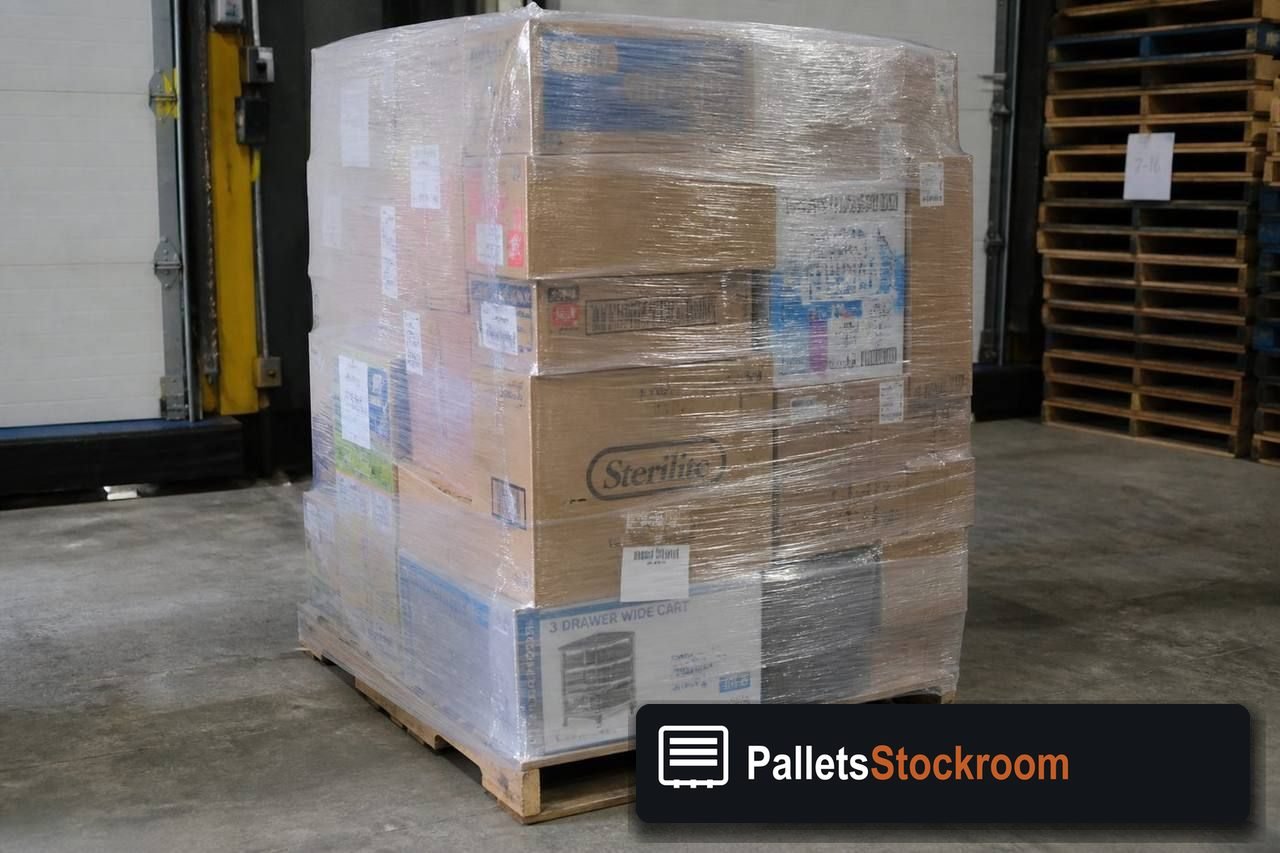 General Merchandise Pallets — Warehouse / shipping context