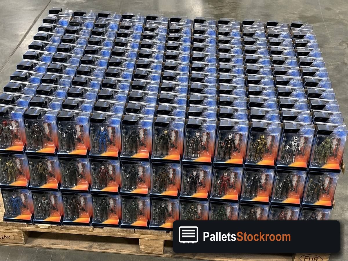 Hasbro Toy Pallets — Full pallet view