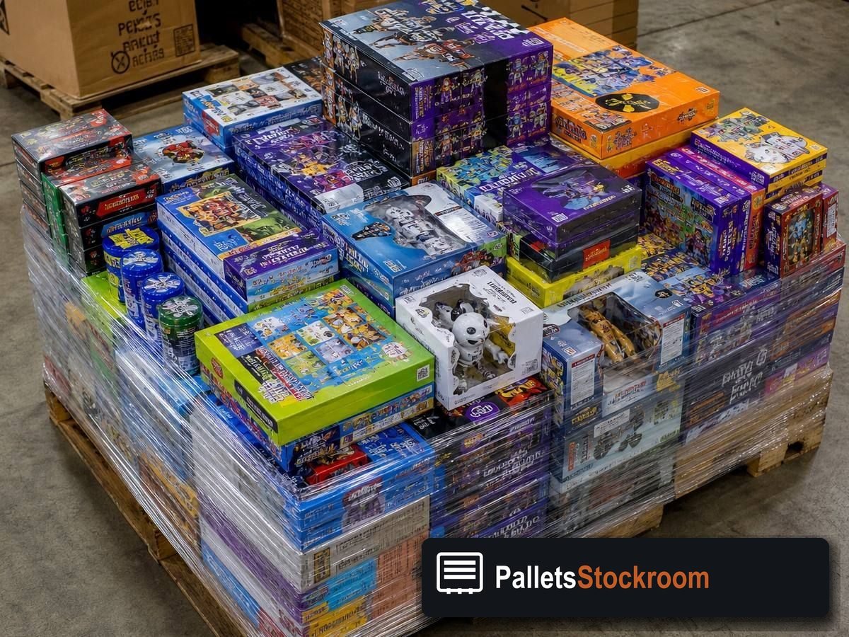 Hasbro Toy Pallets — Contents / packed goods detail