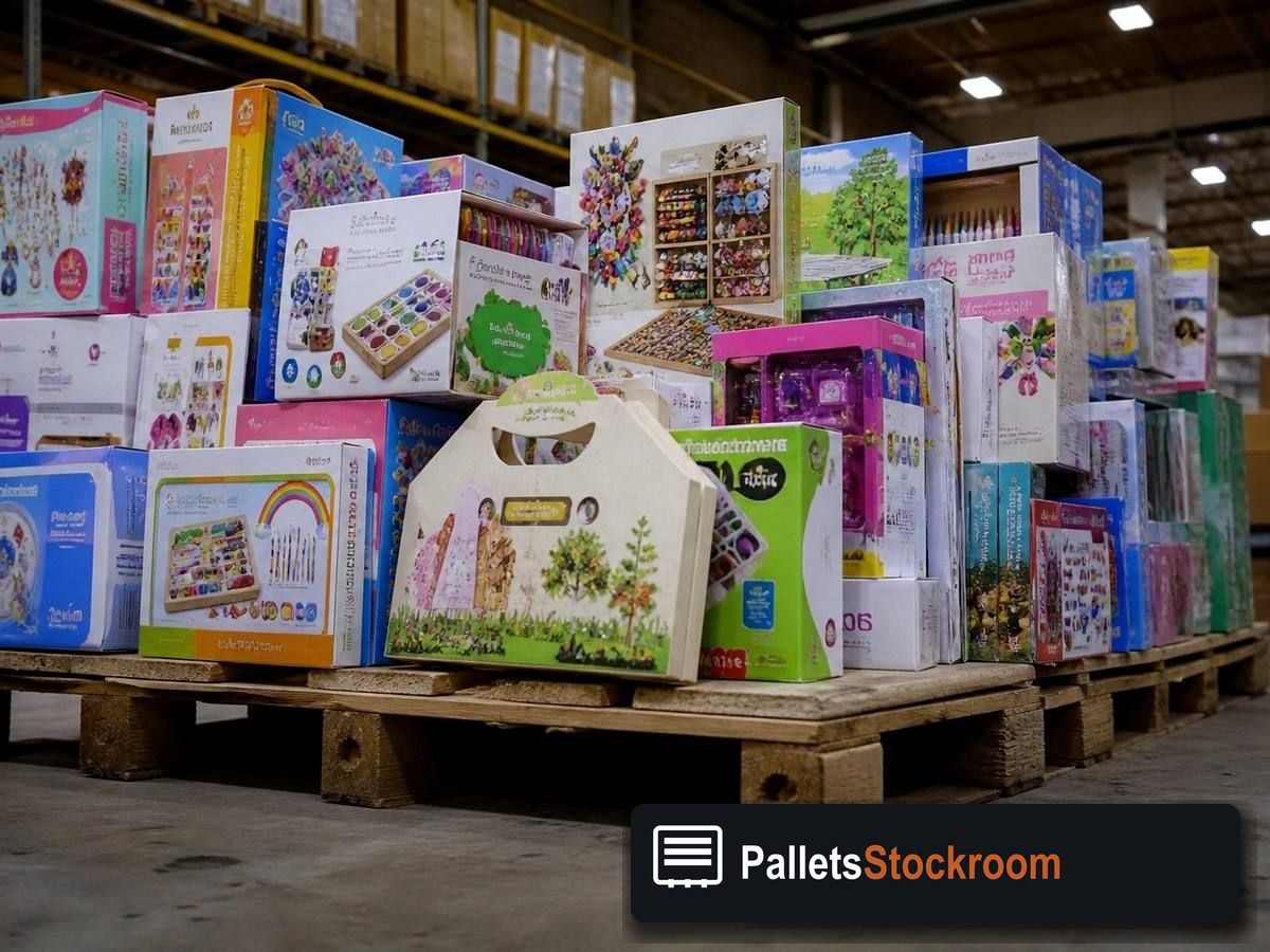Hasbro Toy Pallets — Warehouse / shipping context