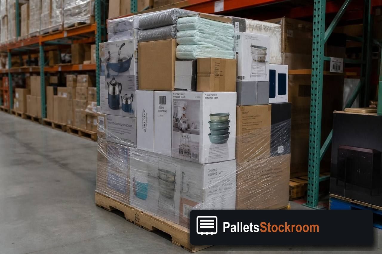 Home Goods Pallets — Second pallet angle