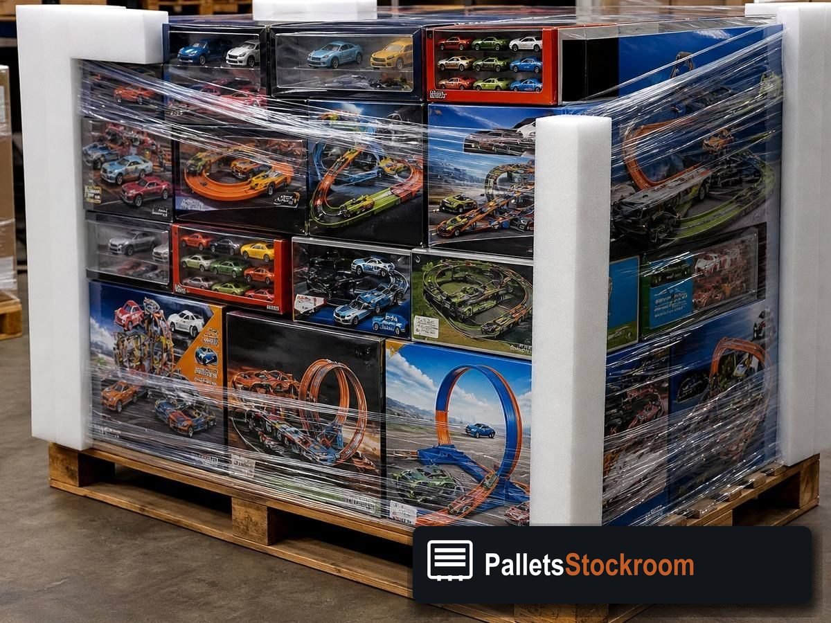 Hot Wheels Pallets — Contents / packed goods detail