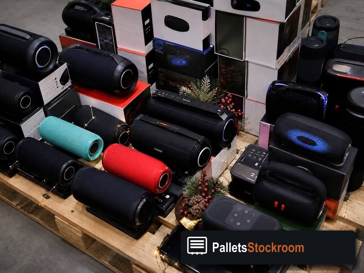 JBL Pallets — Pallet inventory close-up
