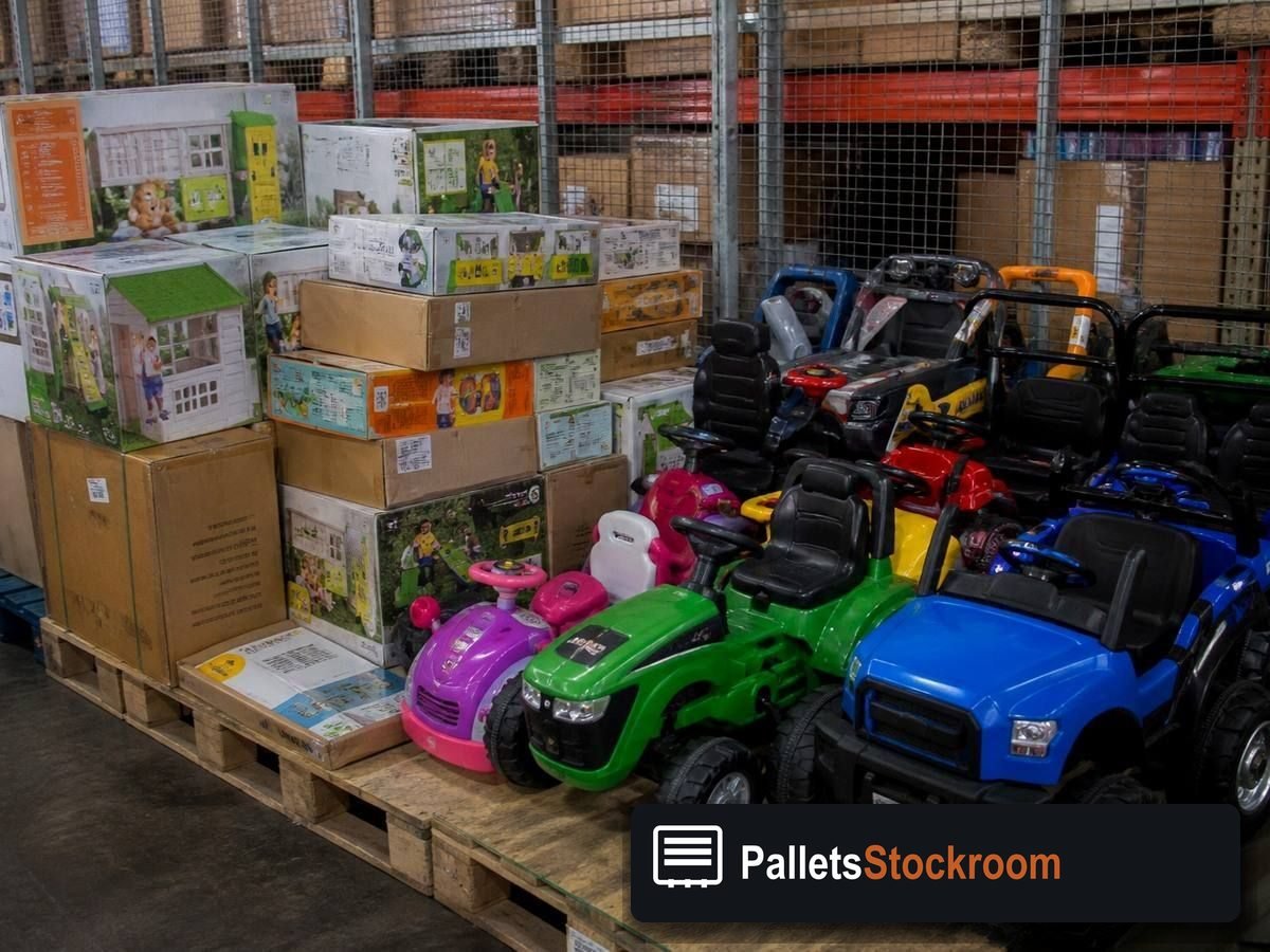Kids Toy Pallets — Full pallet view