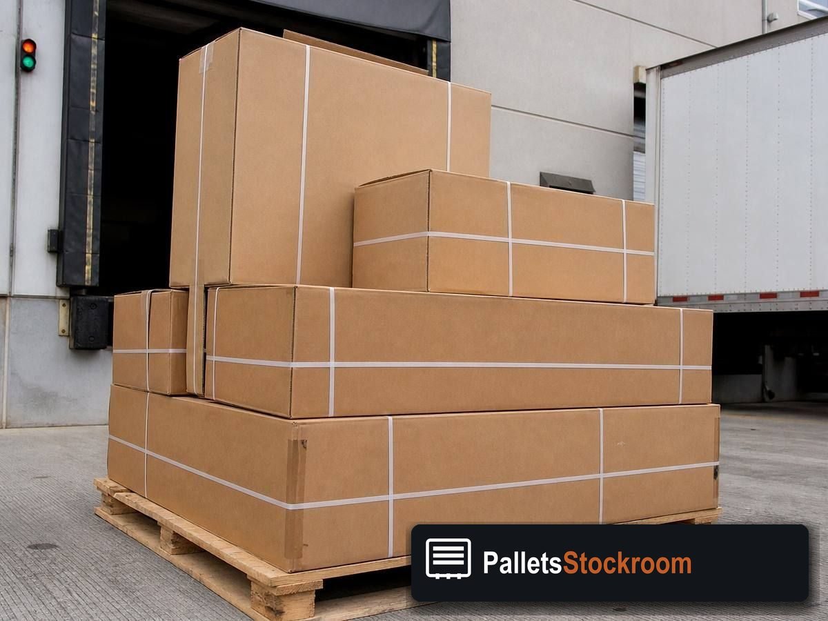 Kids Toy Pallets — Pallet inventory close-up
