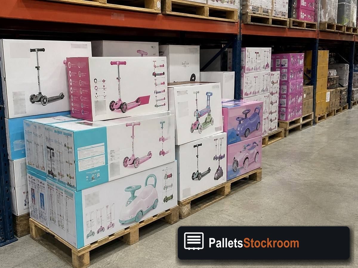 Kids Toy Pallets — Second pallet angle