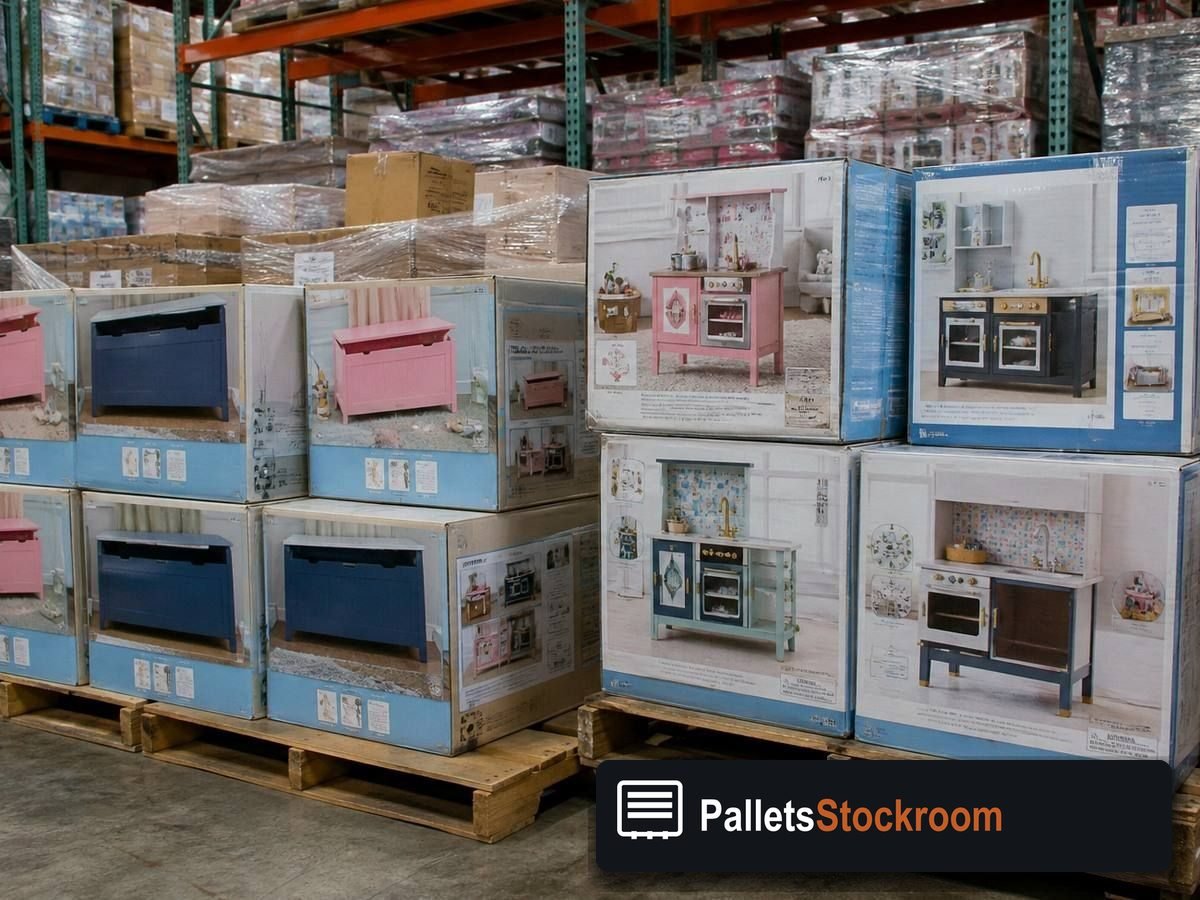 Kids Toy Pallets — Contents / packed goods detail