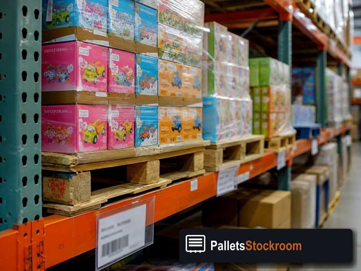 Kids Toy Pallets — Warehouse / shipping context