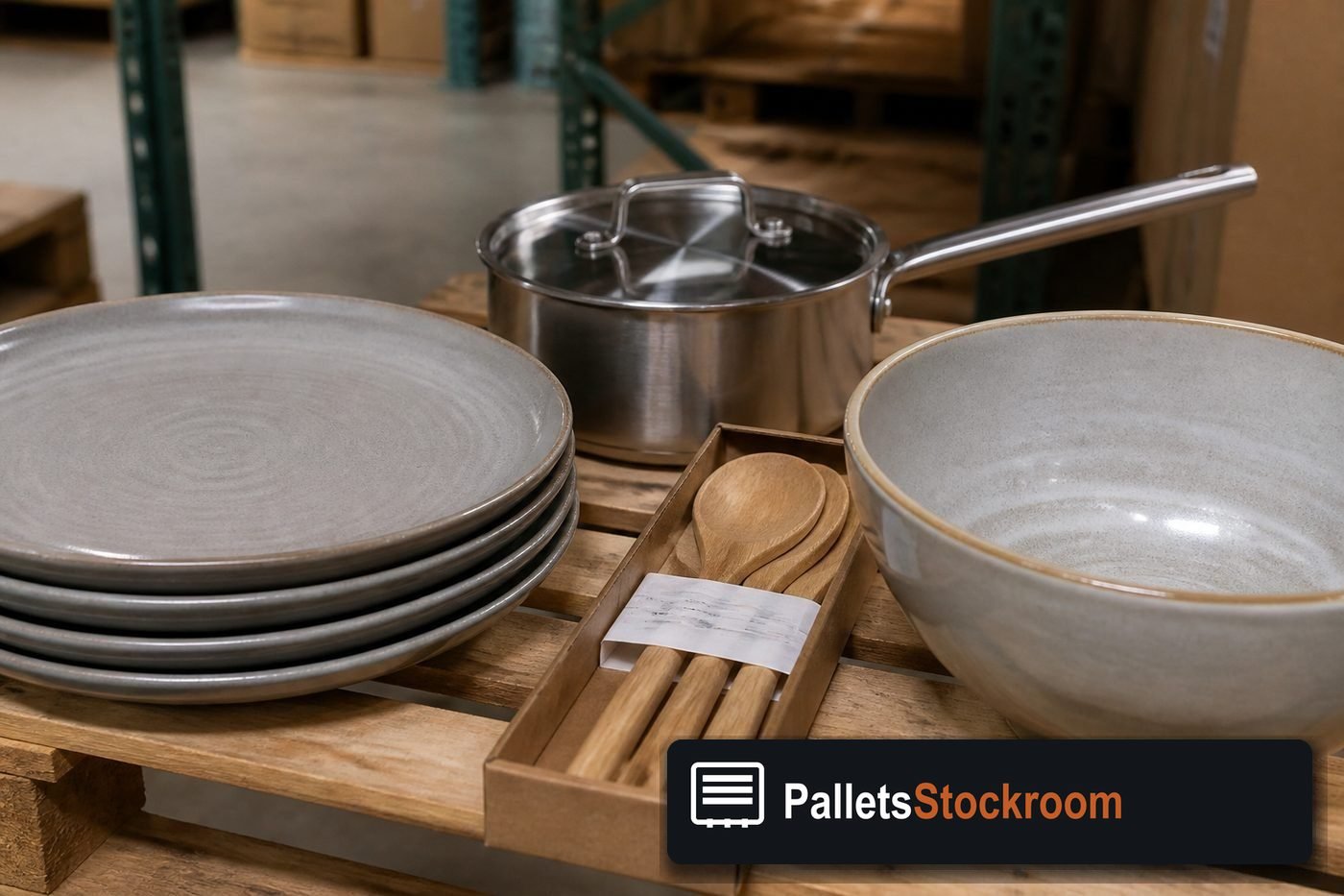 Kitchenware Pallets — Contents / packed goods detail