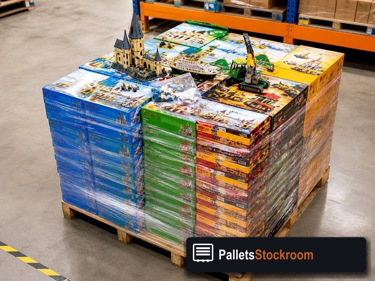 LEGO Pallets — Full pallet view