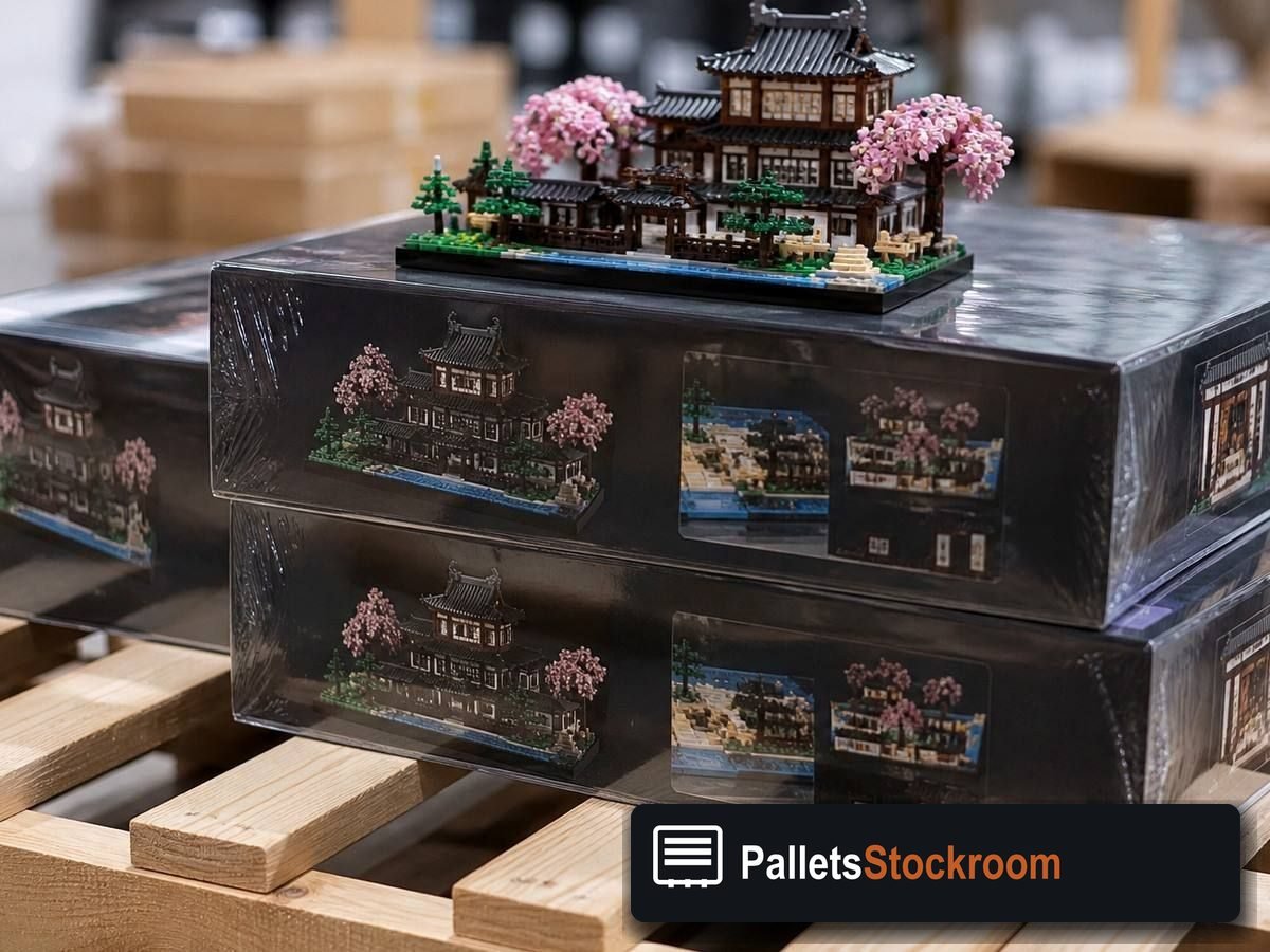 LEGO Pallets — Pallet inventory close-up