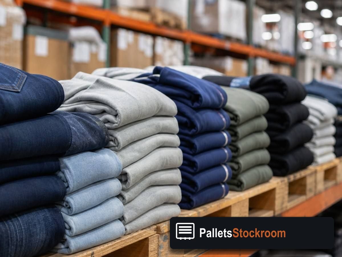 Lululemon Wholesale Pallets — Contents / packed goods detail