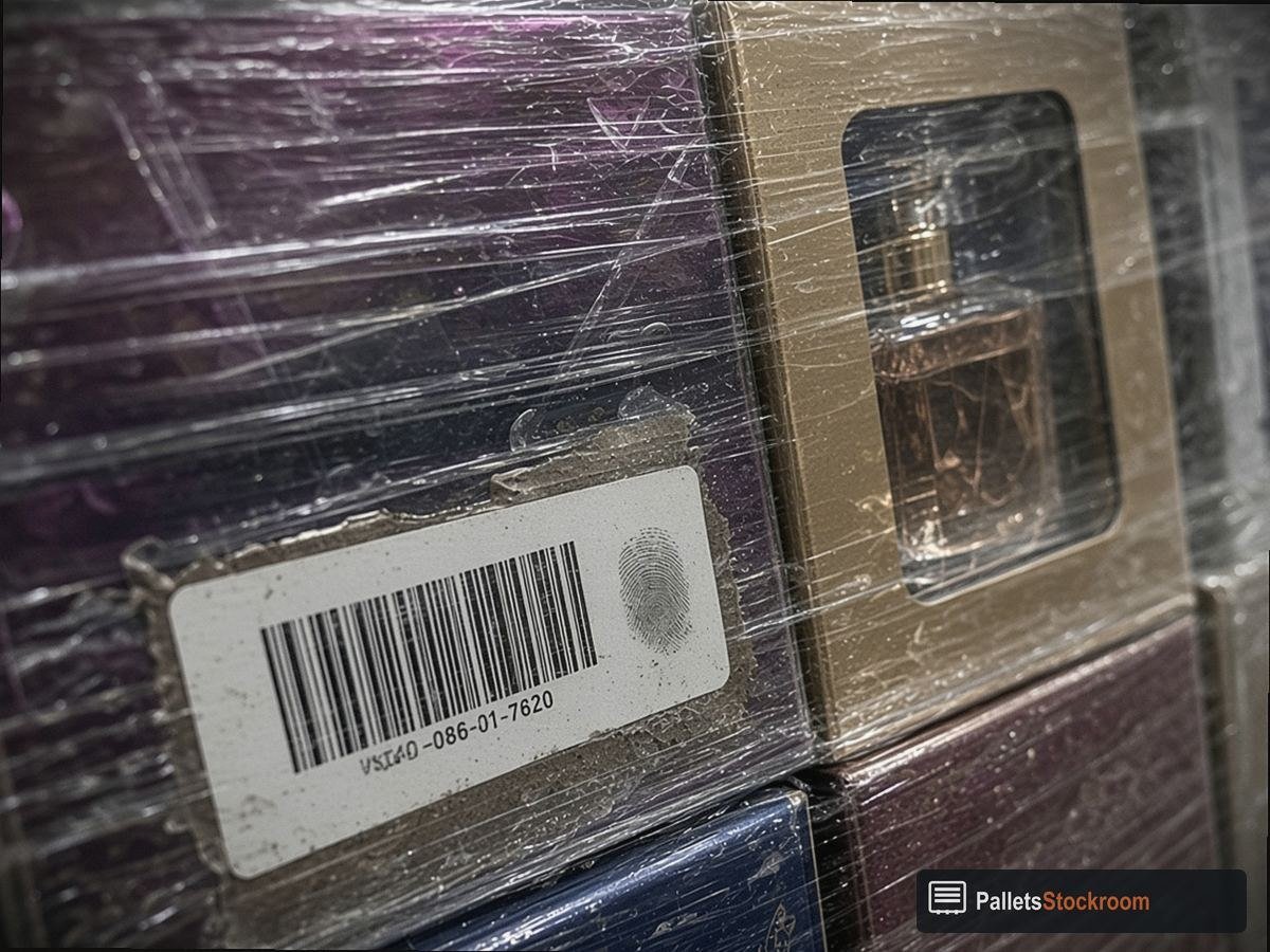 Luxury Perfume Liquidation Pallets — Boxed scent / bottle detail