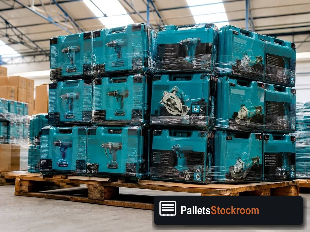 Makita Tool Pallets — Second pallet angle