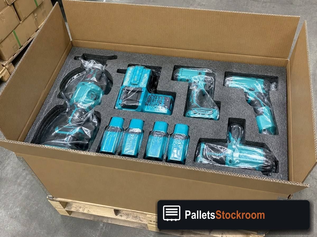 Makita Tool Pallets — Contents / packed goods detail