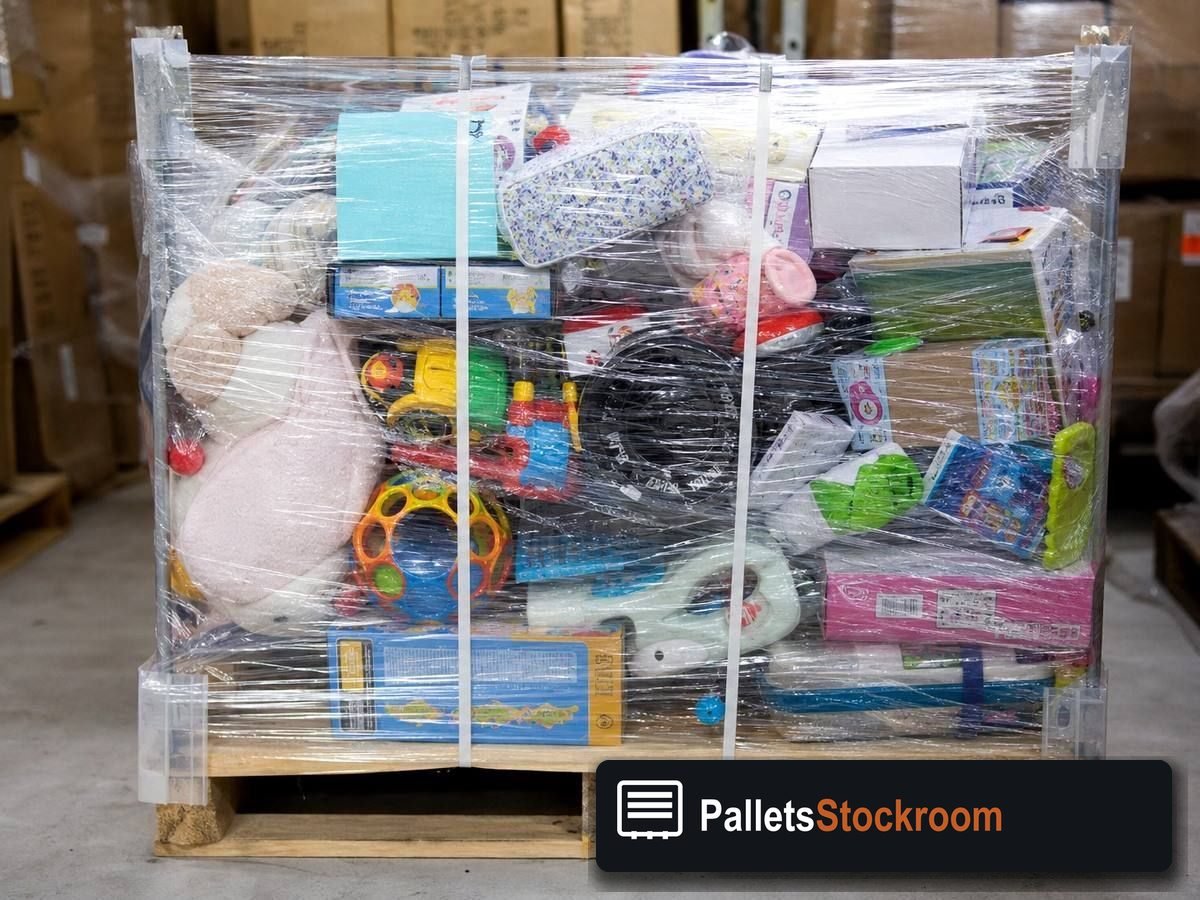 Mattel Toy Pallets — Second pallet angle