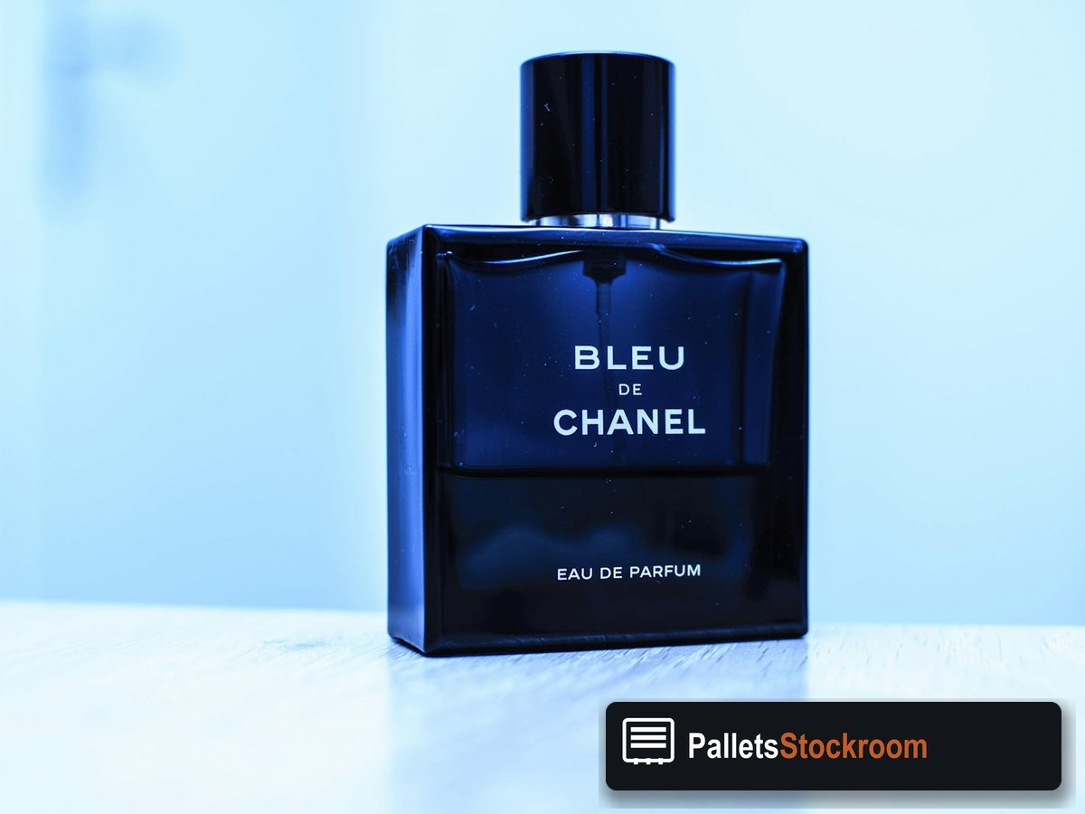 Men’s Cologne Pallets — Aisle or dock staging for USA freight