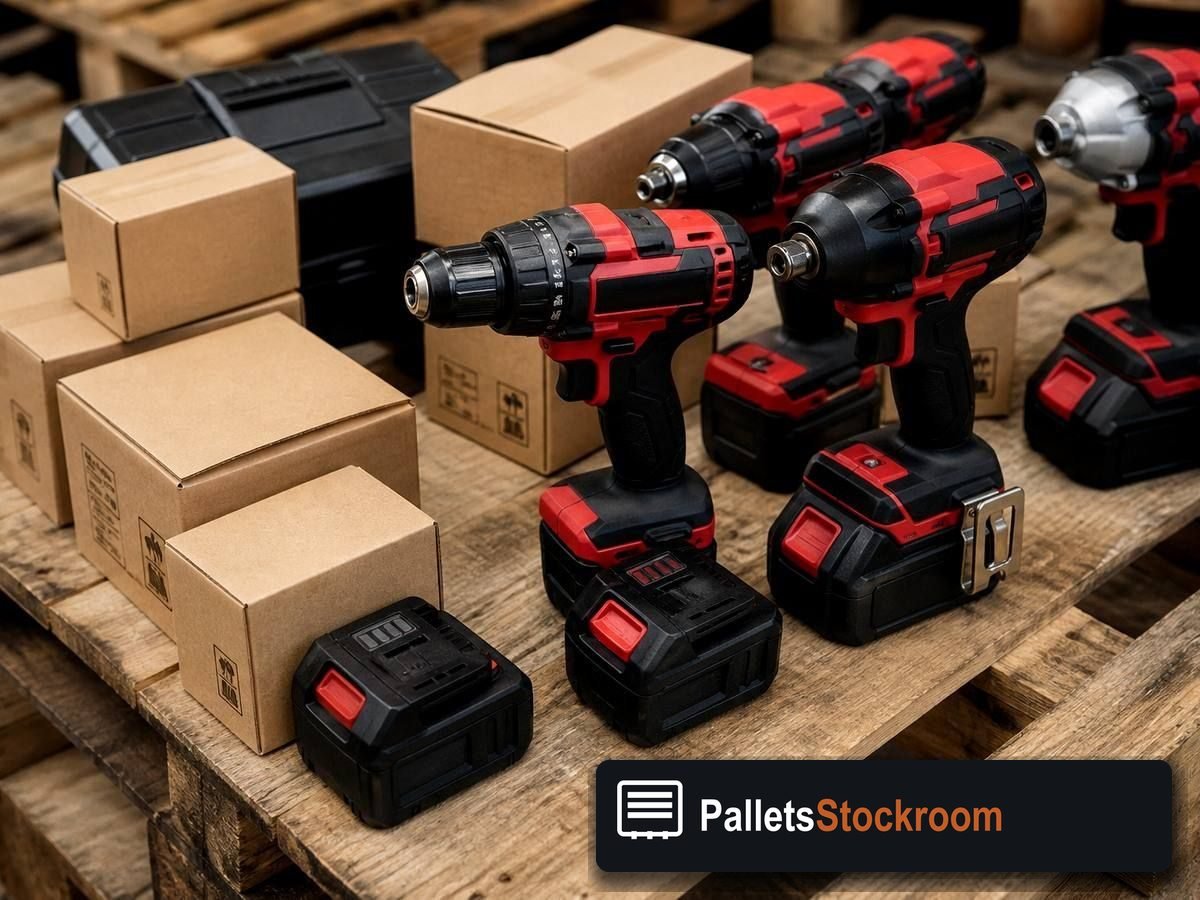 Milwaukee Return Pallets — Second pallet angle