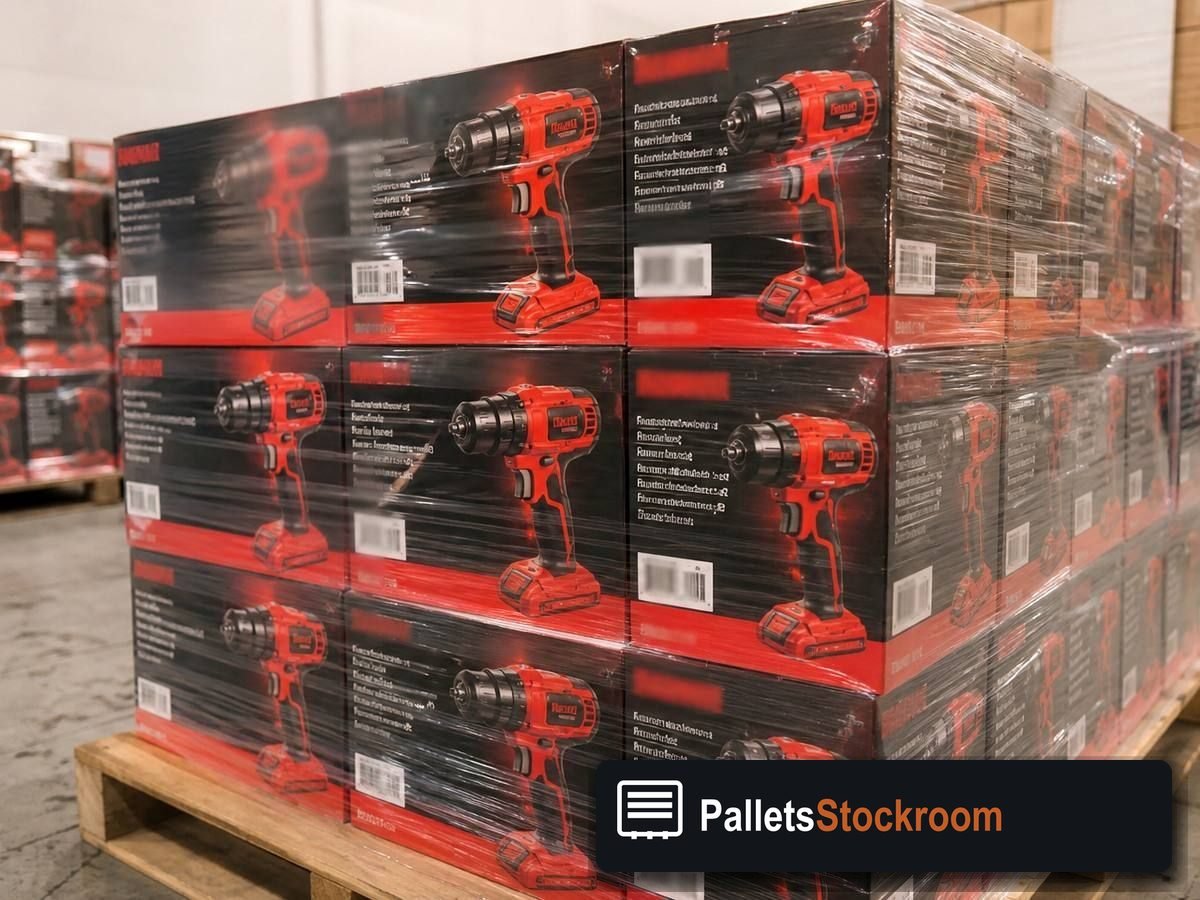 Milwaukee Return Pallets — Contents / packed goods detail