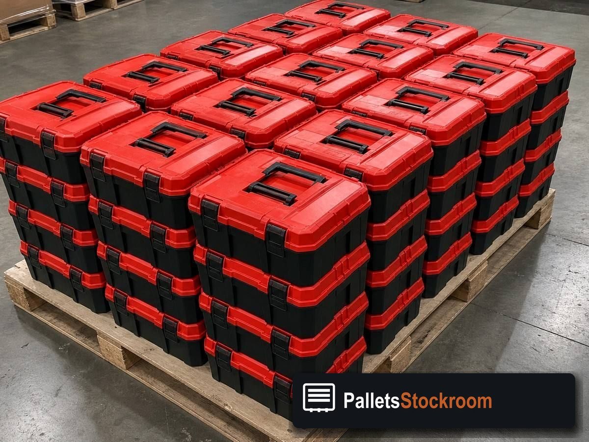 Milwaukee Tool Pallets — Second pallet angle