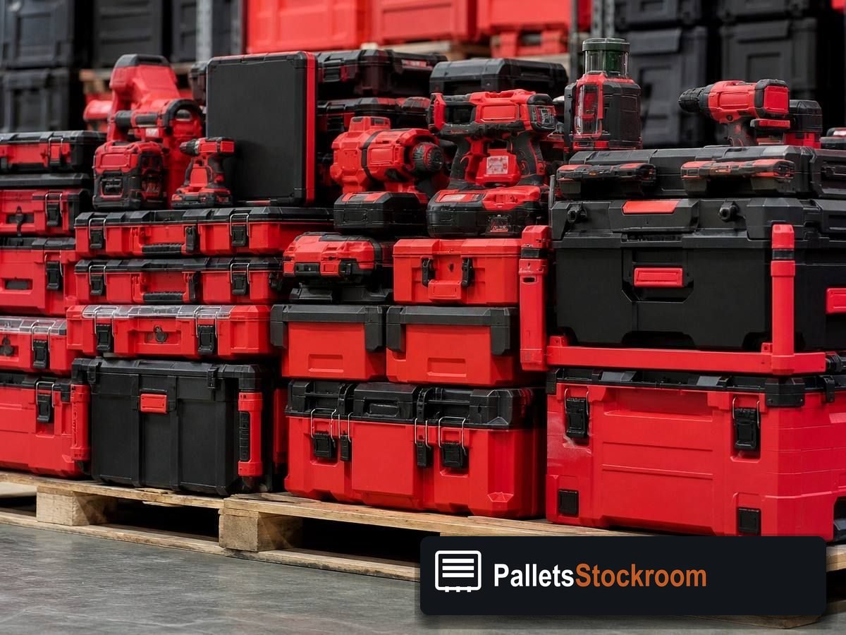 Milwaukee Tool Pallets — Contents / packed goods detail