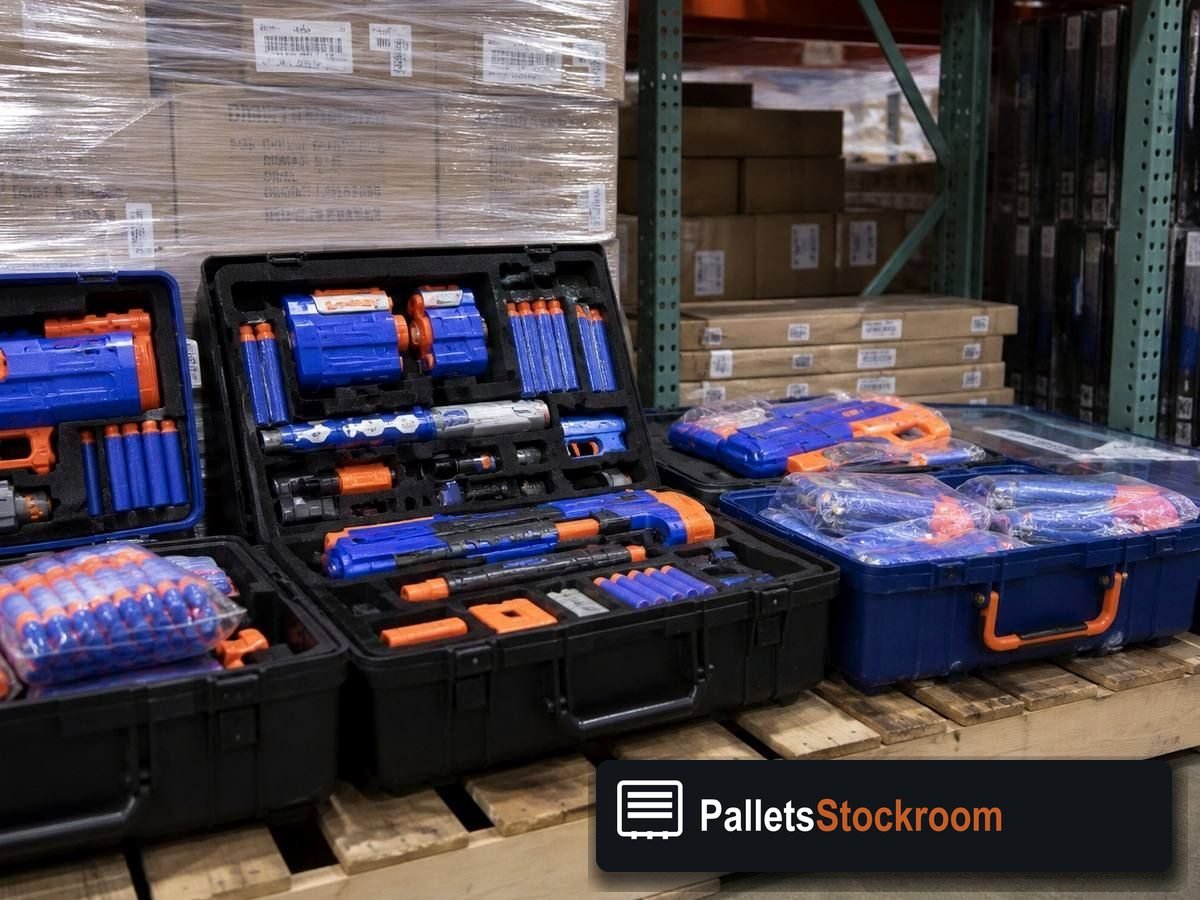Nerf Pallets — Contents / packed goods detail